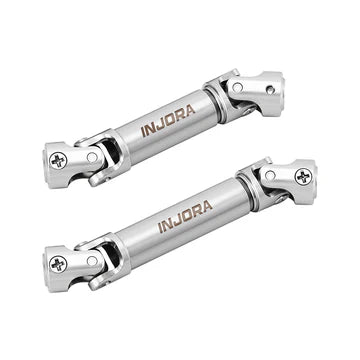 INJORA Stainless Steel Drive Shafts for 1/32 Redcat Ascent-32 (ASC32-02)