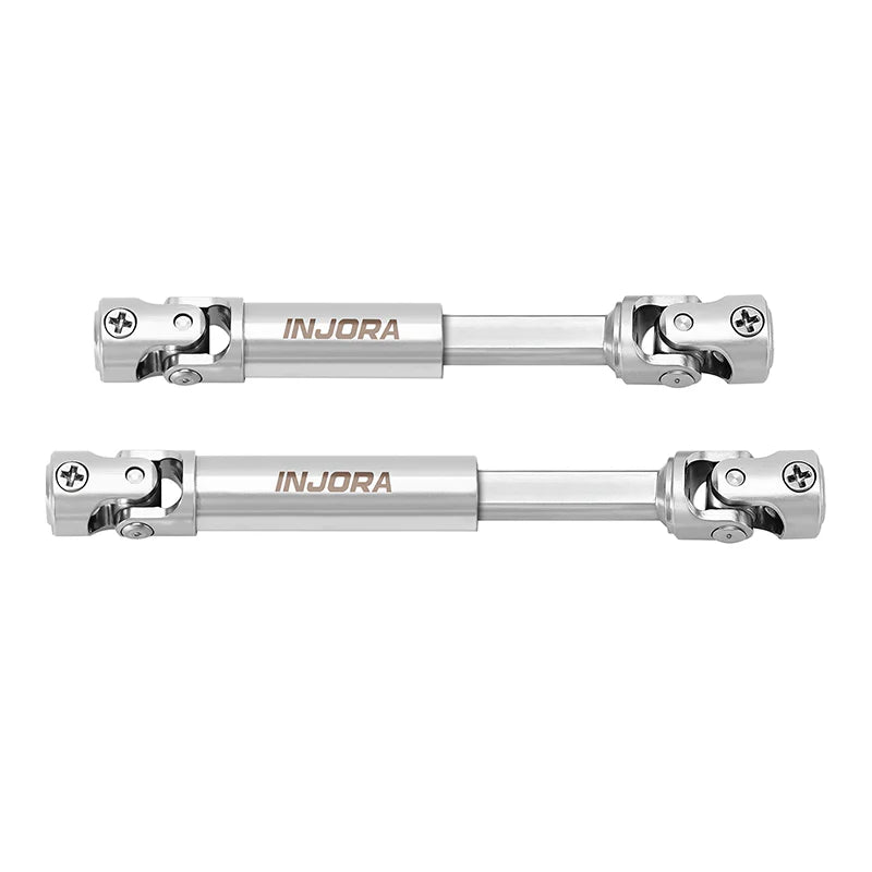 INJORA Stainless Steel Drive Shafts for 1/32 Redcat Ascent-32 (ASC32-02)
