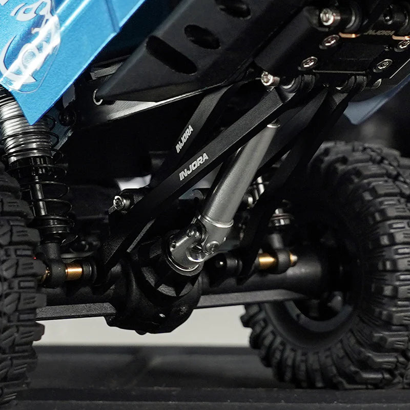 INJORA Stainless Steel Drive Shafts for 1/32 Redcat Ascent-32 (ASC32-02)