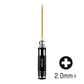 INJORA 2.0mm+ Phillips Screwdriver 3.0mm Hex Nut Driver for 1/30 Axial SCX30