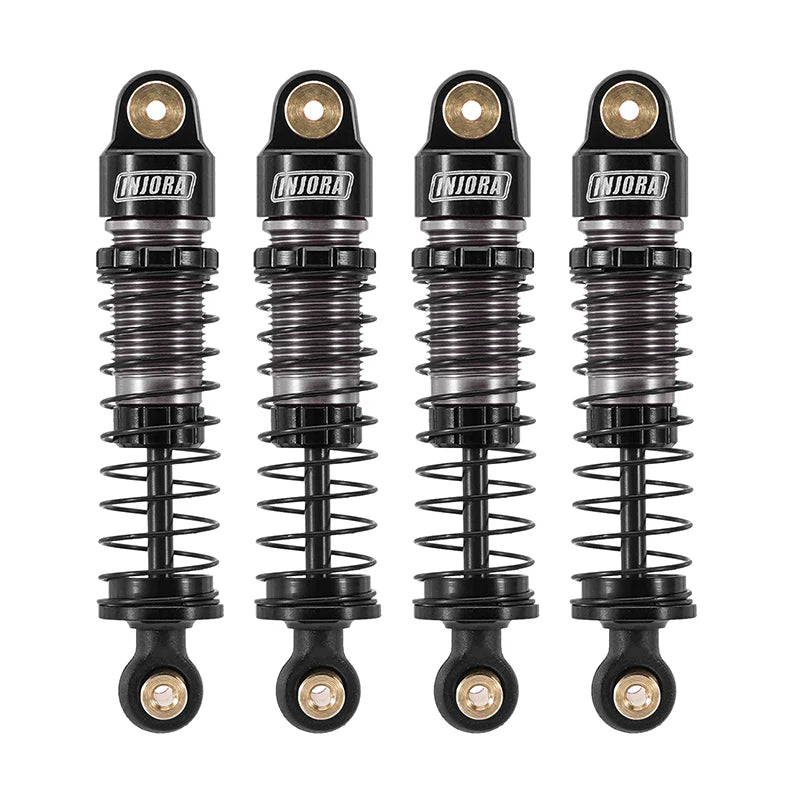 INJORA 40mm Big Bore Oil Shock Absorber for 1/24 SCX24 FCX24M