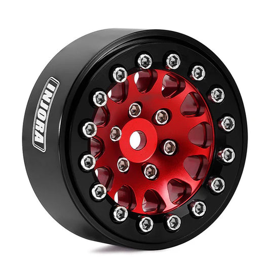 INJORA 1.3" Aluminium Beadlock Wheels for 1/24 1/18 RC Crawler (W1311)