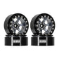 INJORA 1.3" -5.25mm Offset Aluminium Beadlock Wheels for 1/24 1/18 RC Crawler (W1313)