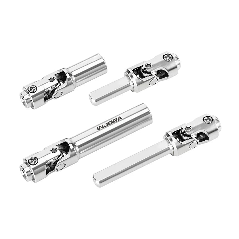 INJORA Stainless Steel Drive Shafts for 1/30 Axial SCX30