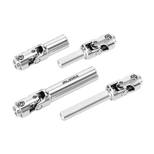 INJORA Stainless Steel Drive Shafts for 1/30 Axial SCX30