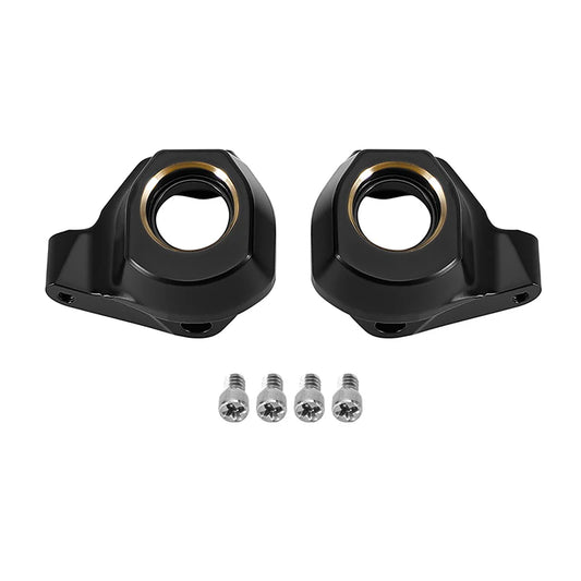 INJORA Black Brass Steering Knuckles for 1/30 Axial SCX30