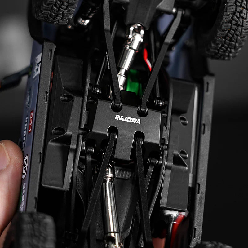 INJORA Aluminum Skid Plate for 1/30 Axial SCX30 SKU: SCX30-06BK