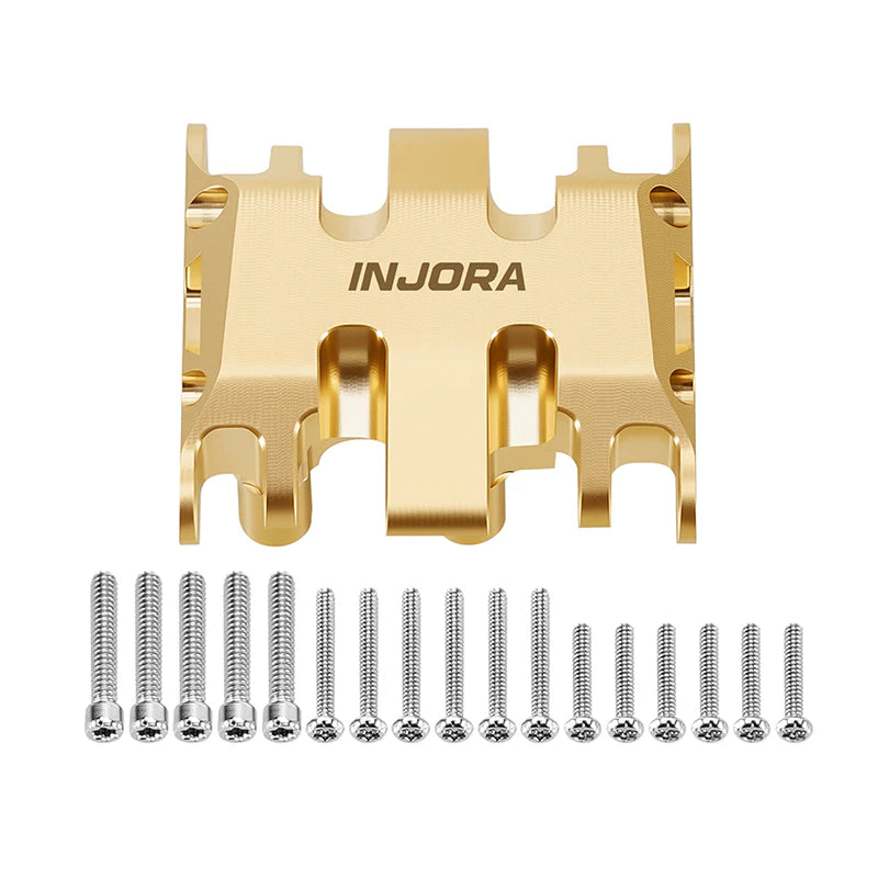 INJORA Brass Skid Plate for 1/30 Axial SCX30 SKU: SCX30-06BR