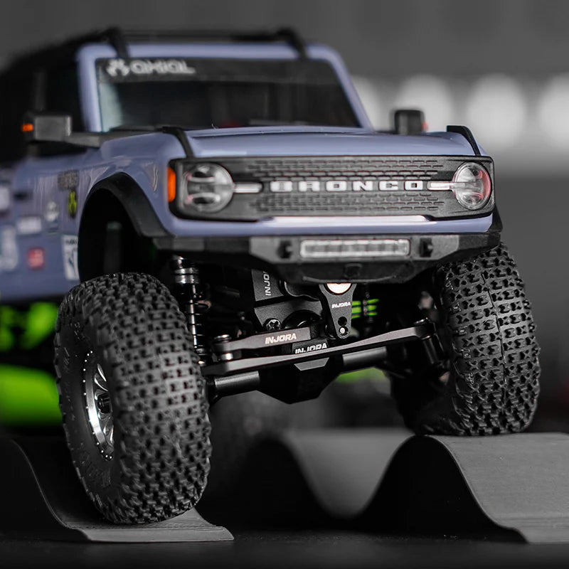 INJORA Aluminum Front & Rear Axle Housings for 1/30 SCX30 SKU: SCX30-10BK