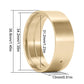 INJORA 27g/pcs Brass Inner Rings for INJORA 1.3" Wheels