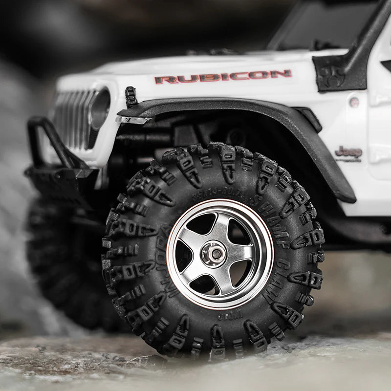 INJORA 0.7" D18 5-Spoke Aluminum Wheels for 1/30 SCX30 (W7002)