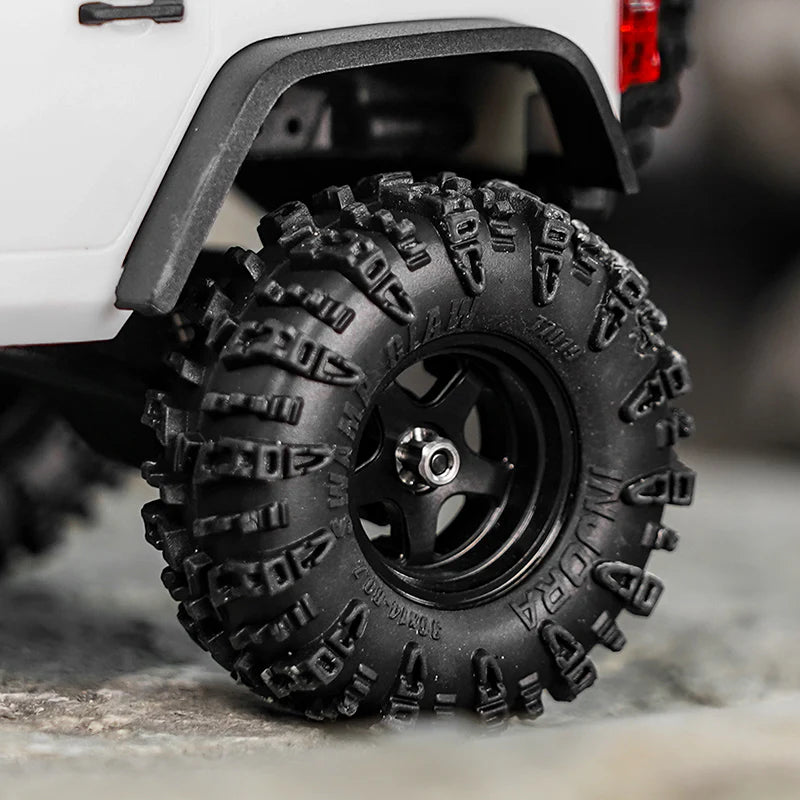 INJORA 0.7" D18 5-Spoke Aluminum Wheels for 1/30 SCX30 (W7002)