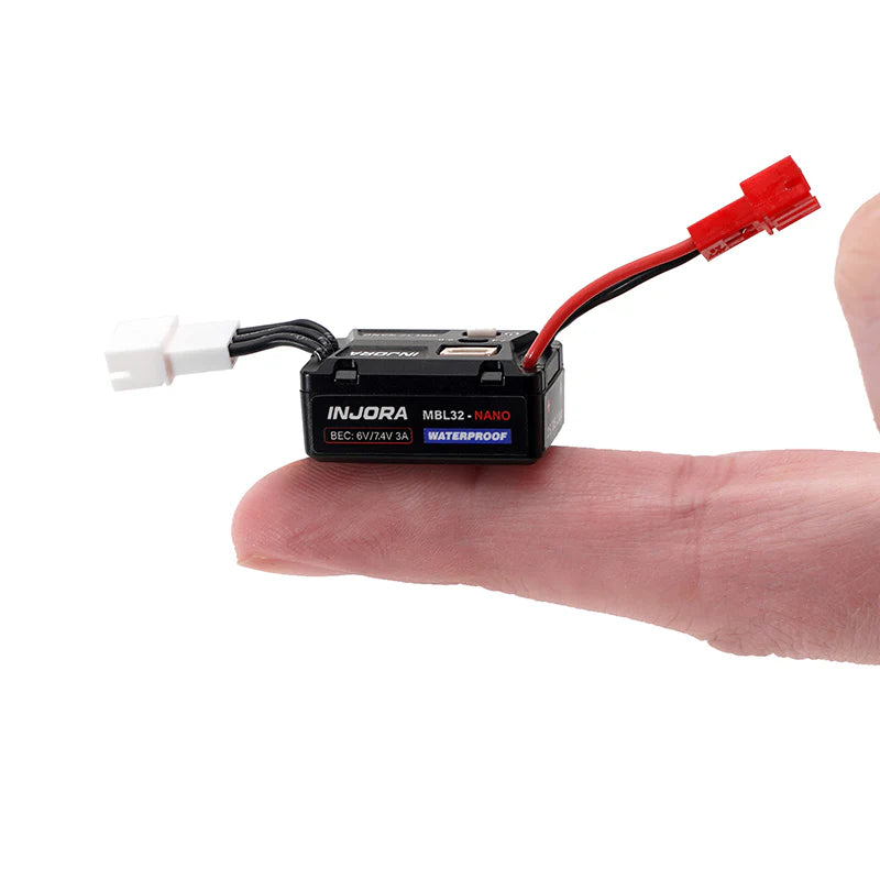 INJORA MBL32-NANO Brushless ESC for 1/30 Axial SCX30 SKU: MBL32-NANO