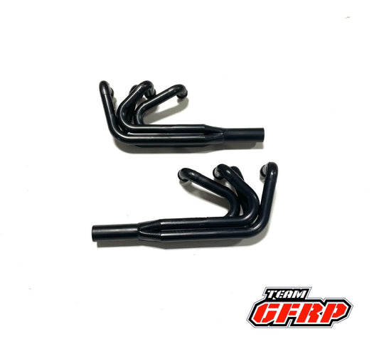 Black Sprint Car Headers Team GFRP