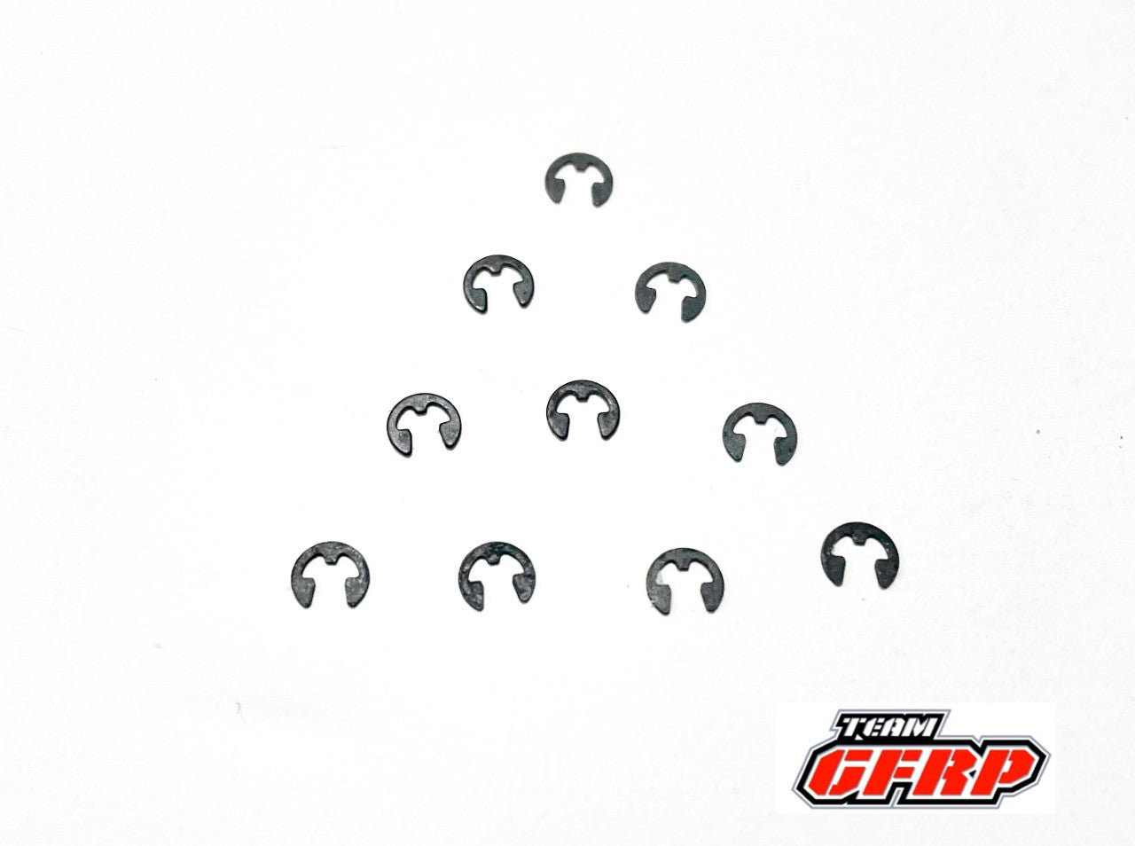 1/8" E-Clips (10) Team GFRP