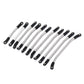 INJORA 11Pcs/Set 313mm Wheelbase Stainless Steel Links Set for SCX10 II 90046