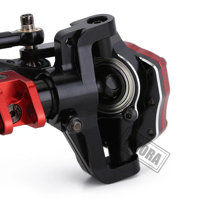 INJORA Metal Front Rear Portal Axle with Protector for SCX10 & SCX10 II (YQCQ-04)