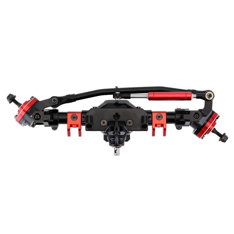 INJORA Metal Front Rear Portal Axle with Protector for SCX10 & SCX10 II (YQCQ-04)