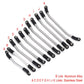 INJORA 11Pcs/Set 313mm Wheelbase Stainless Steel Links Set for SCX10 II 90046