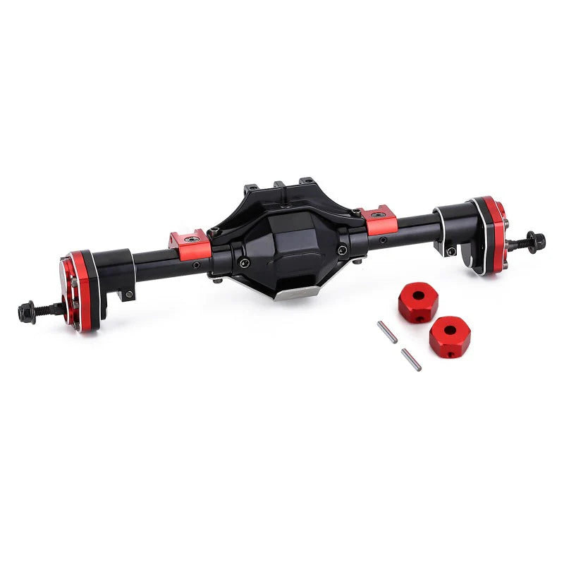 INJORA Metal Front Rear Portal Axle with Protector for SCX10 & SCX10 II (YQCQ-04)