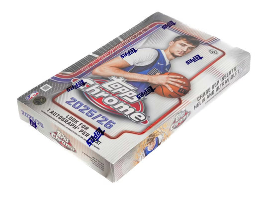 2025/26 Topps Chrome Basketball Hobby Box