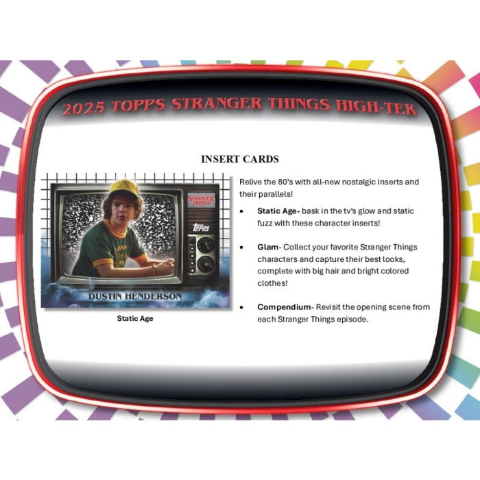 2025 Topps High-Tek Stranger Things Hobby Box