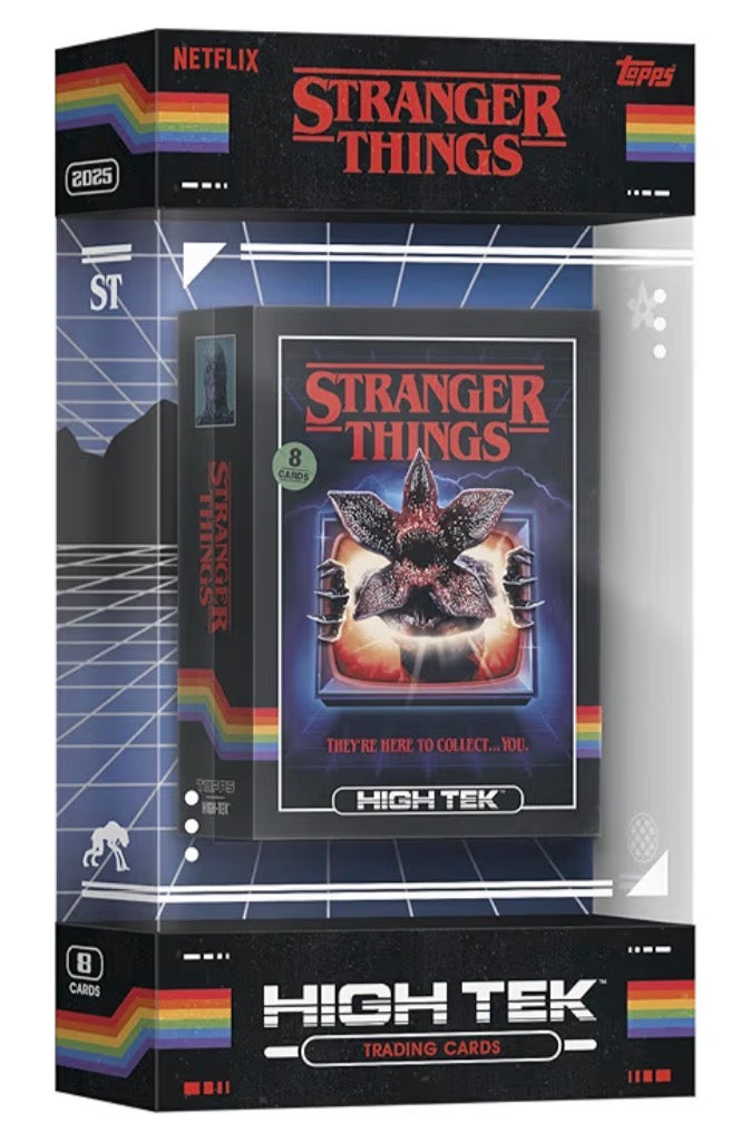 2025 Topps High-Tek Stranger Things Hobby Box