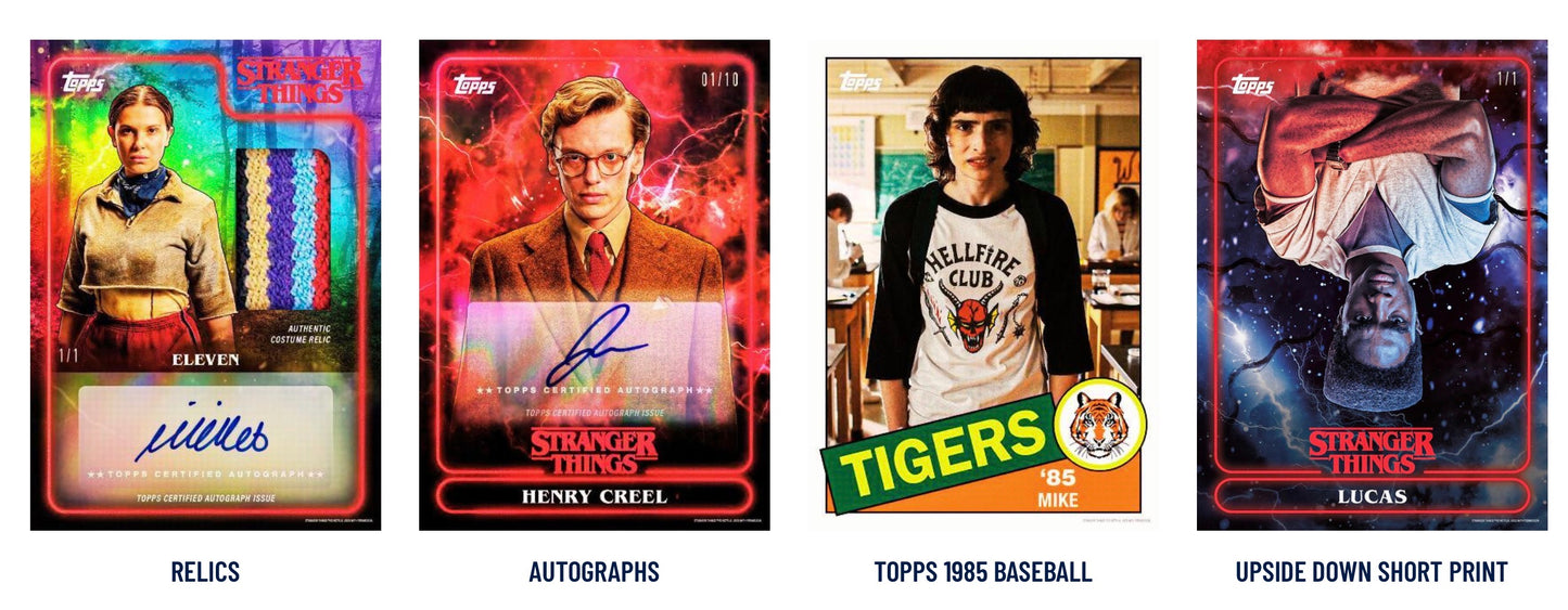 Topps Stranger Things Welcome to the Upside Down