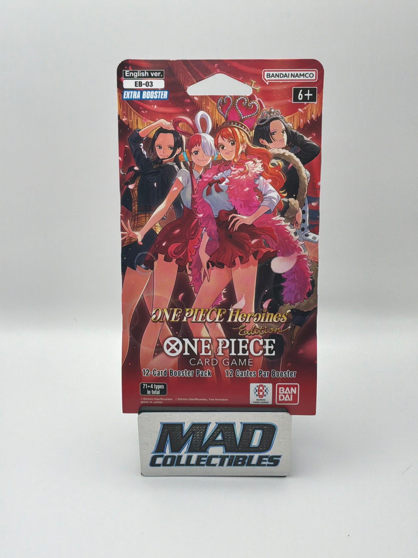 Heroines Edition Extra Booster Pack One Piece Card Game EB-03 English OP TCG