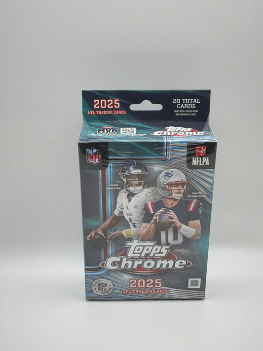 2025 Topps Chrome Football Hanger Box