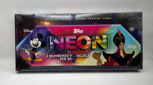 2026 Topps Disney Neon Hobby Box