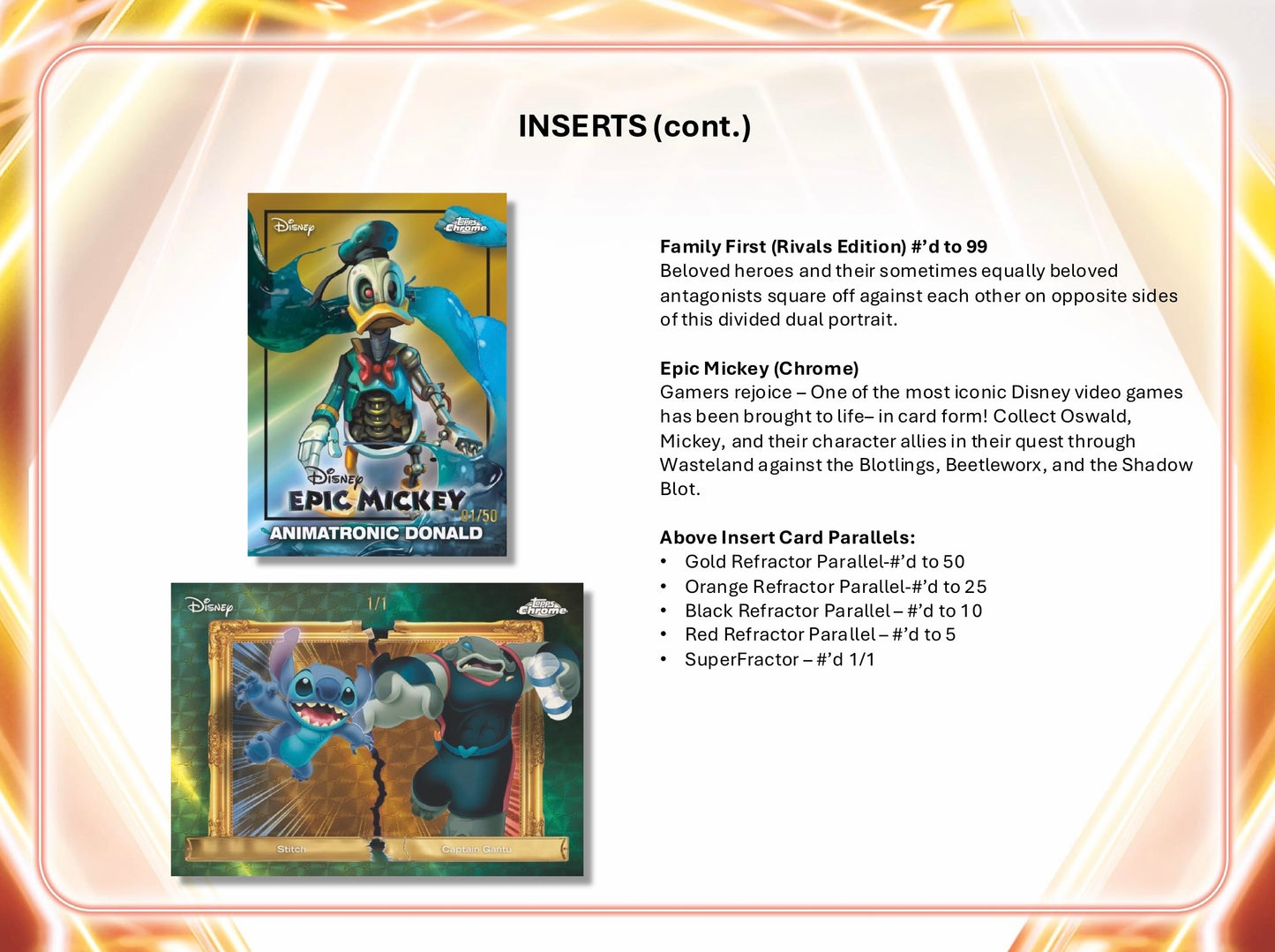 2026 Topps Disney Neon Hobby Box