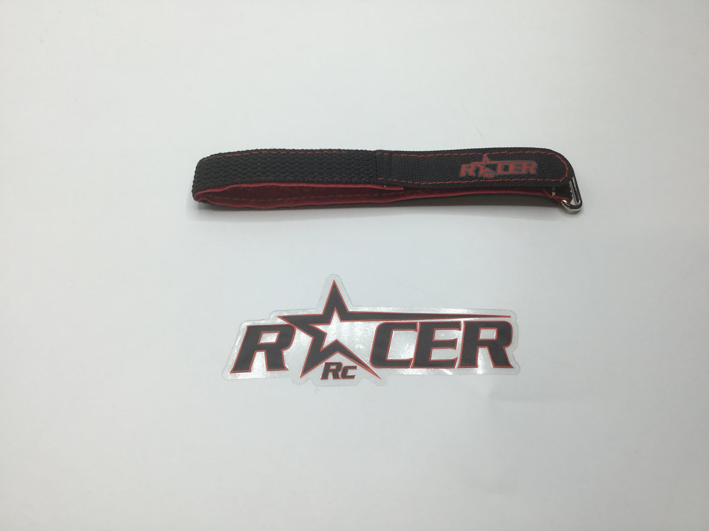 Racer RC short logo Velcro strap for Knuckle Up Big Gun 8800mah battery