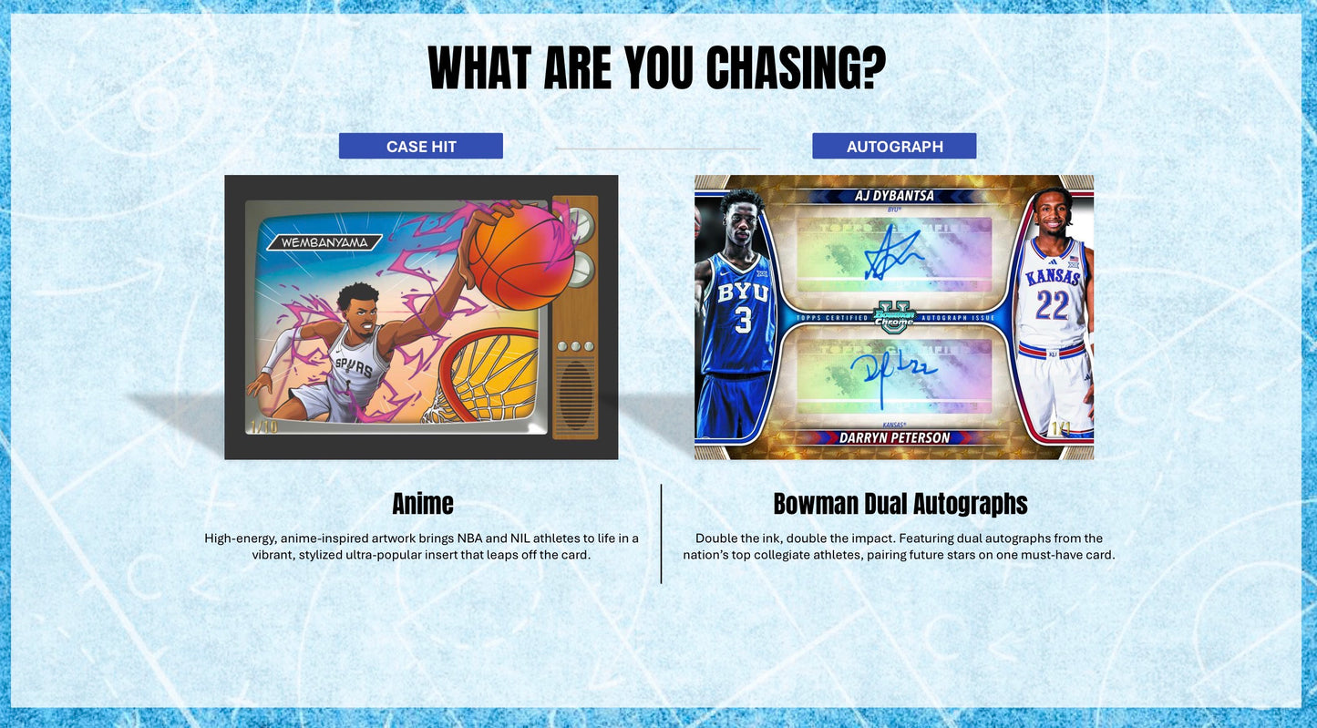 2025/26 Bowman Basketball Blaster Box