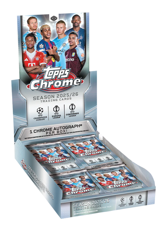 Topps Chrome® UEFA Club Competitions 2025-26