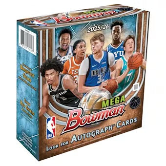 2025/26 Bowman Basketball Mega Box