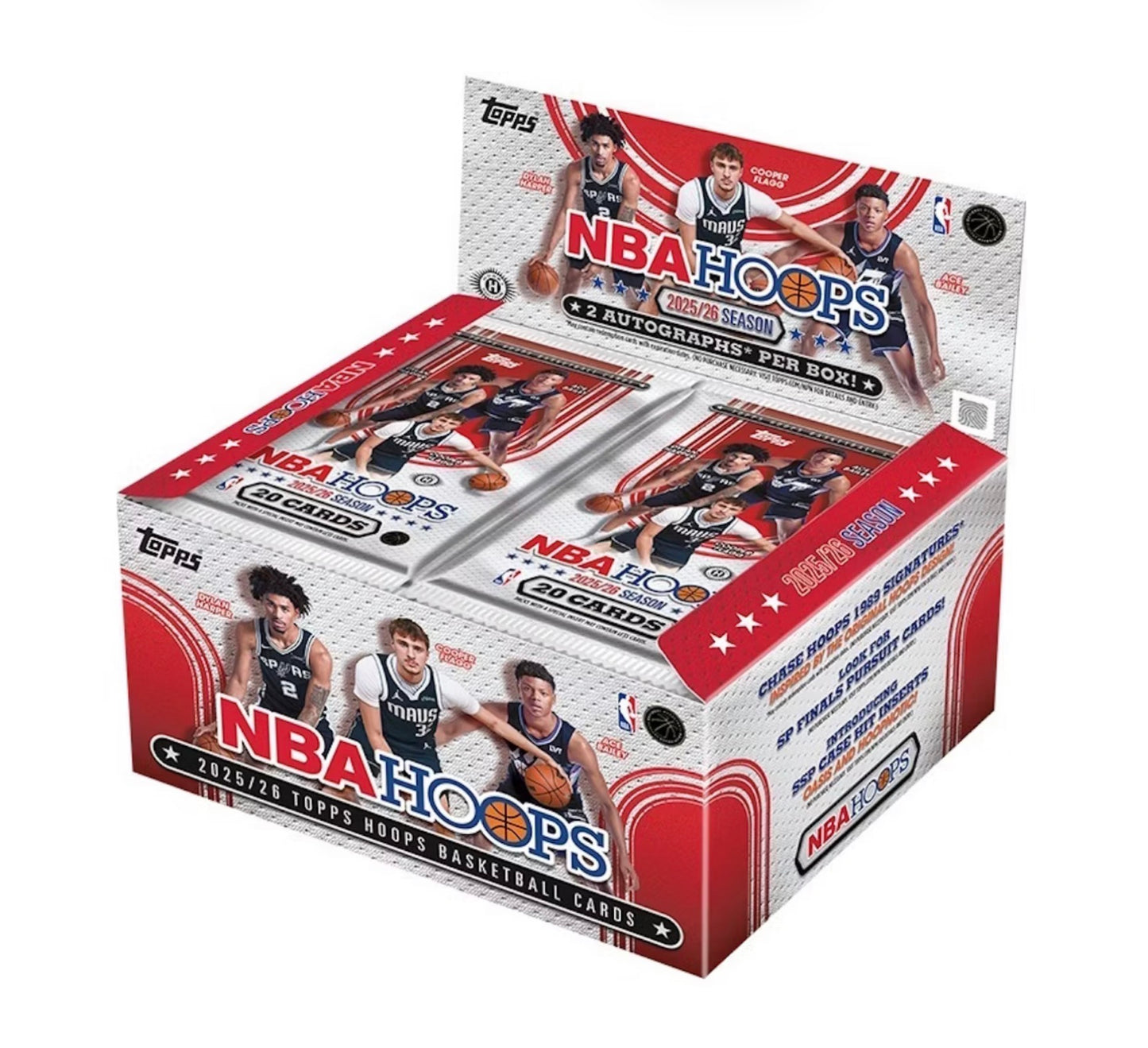 2025-26 Topps Hoops Basketball Jumbo (2 Autos)