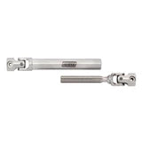 INJORA Stainless Steel Drive Shafts with D-Shaped Hole for SCX24 Deadbolt GX470