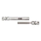 INJORA Stainless Steel Drive Shafts with D-Shaped Hole for SCX24 Deadbolt GX470