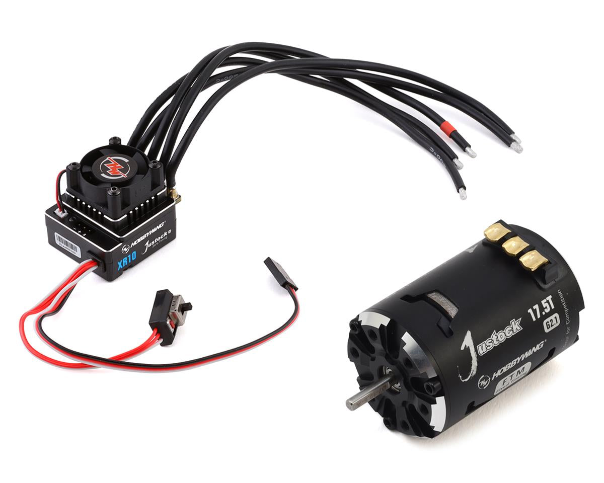 Hobbywing XR10 Justock G3 Sensored Brushless ESC/SD G2.1 Motor Combo (13.5T)