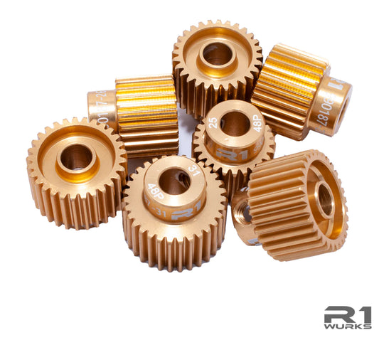 R1 Wurks Wide Pinion Gears (48P)
