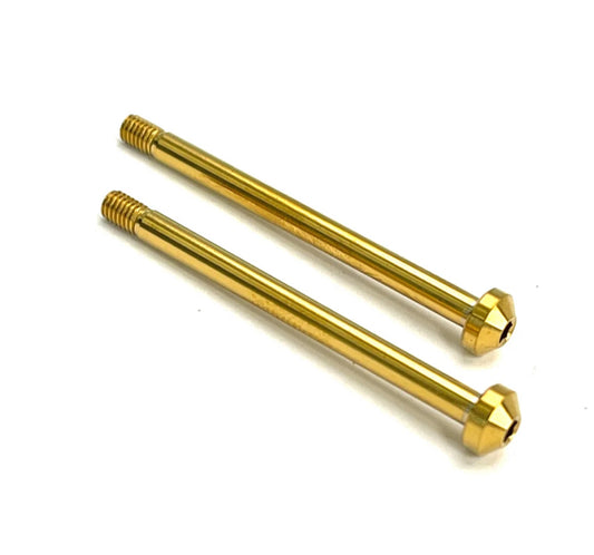 R1 Wurks DC1 Rear Outer Hinge Pin, Titanium (Titanium Nitride Coated)