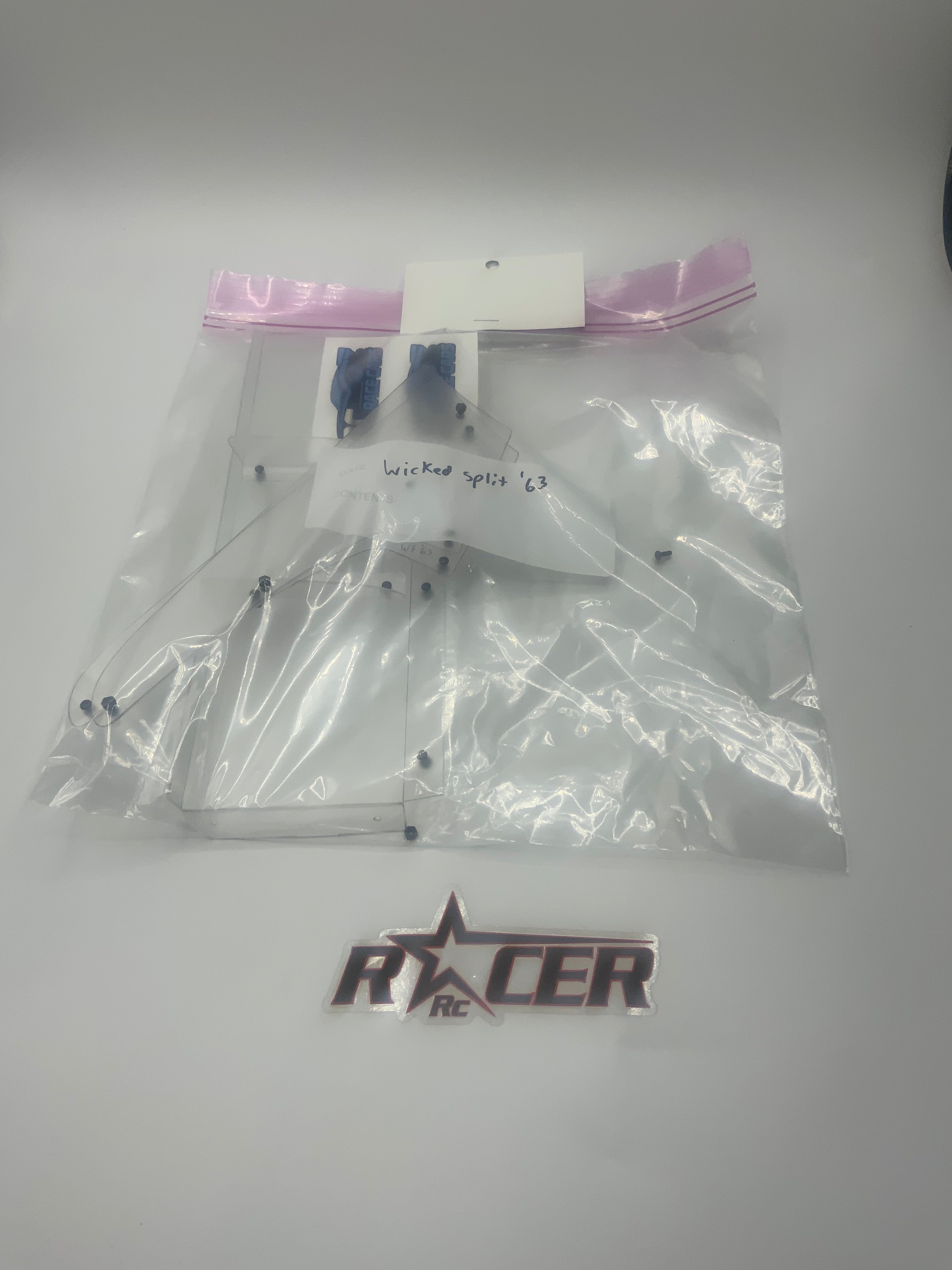 BC Race Cars 63 Wicked Split Rear Spoiler – Racer Rc