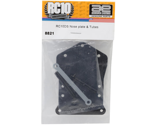 Team Associated RC10DS Nose Plate & Tubes