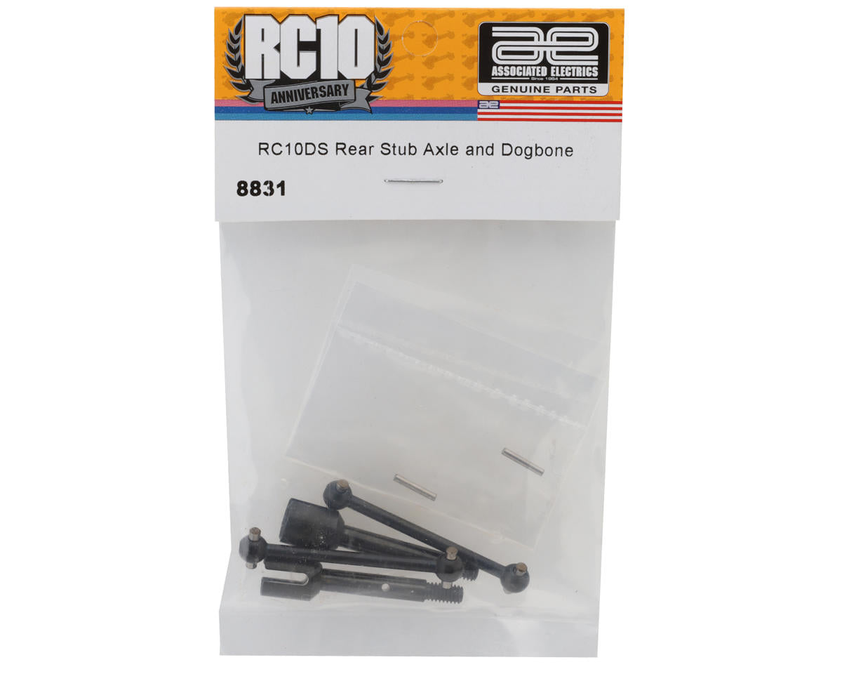 Team Associated RC10DS Rear Stub Axles & Dogbones Set