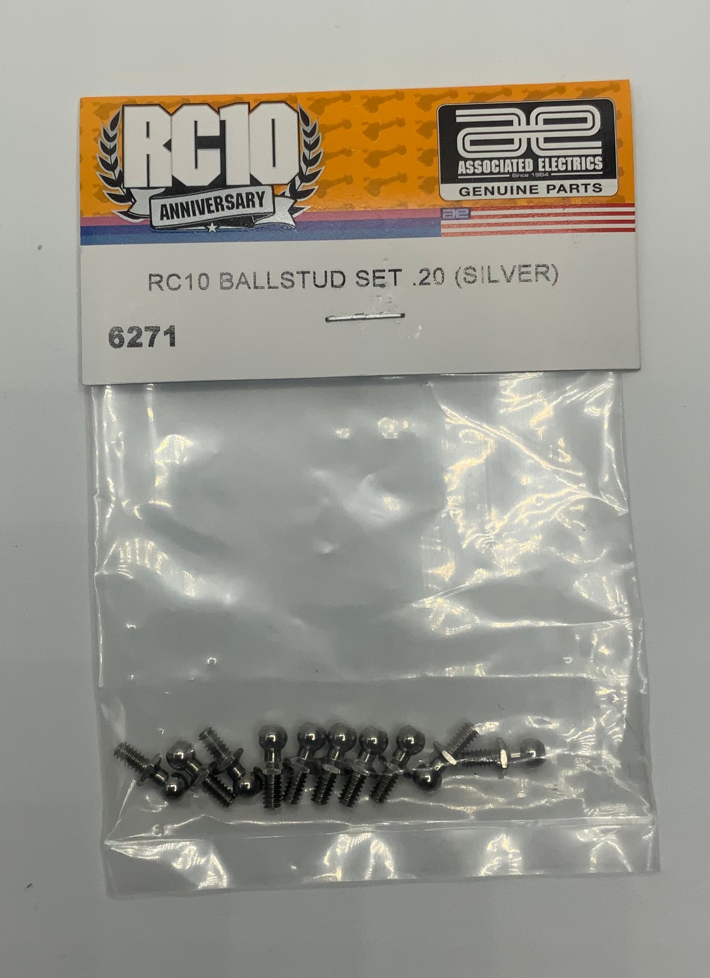 Team Associated RC10 5mm 4-40 Ball Stud Set (12)