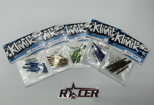 Klinik RC RC10 Titanium Turnbuckle Set (short)