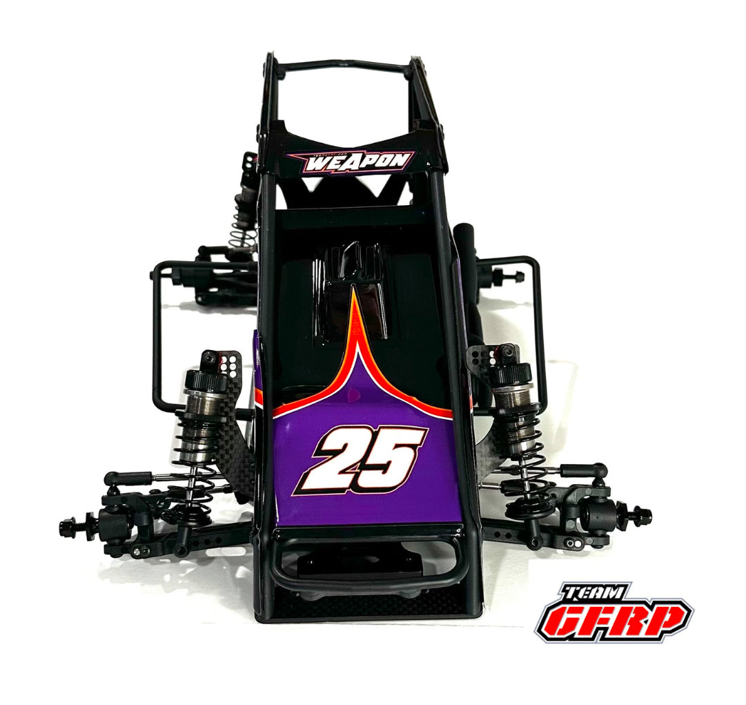 2025 Weapon Midget Car Kit Team GFRP