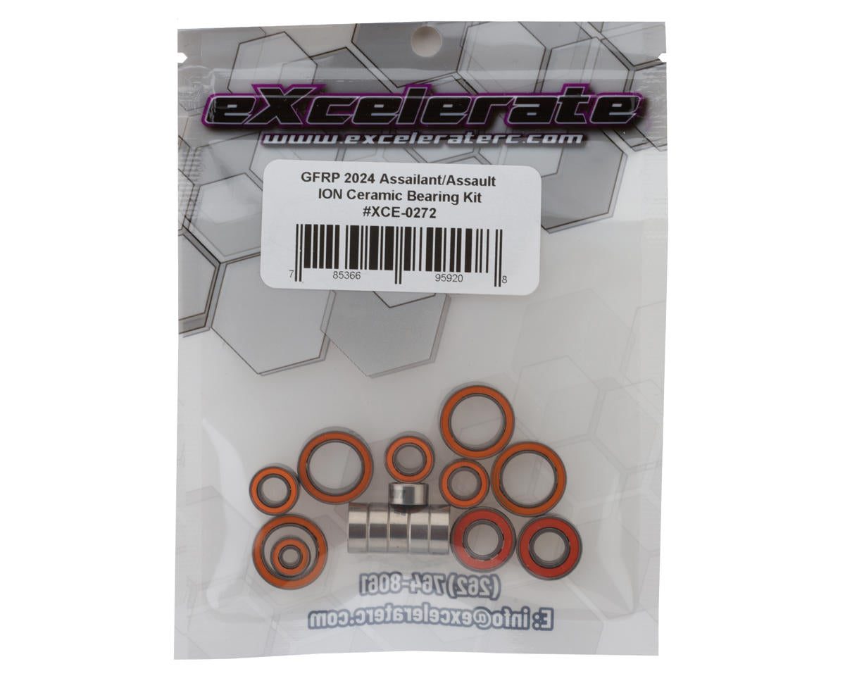 eXcelerate GFRP 2024 Assailant/Assault/Weapon ION Ceramic Bearing Kit