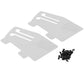 McAllister Racing Placerville 1/10 Top Wing (Clear) (.030) w/GFRP Mounts